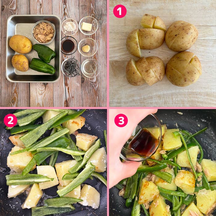 ツナと塩昆布のやみつきピーマンクラシル