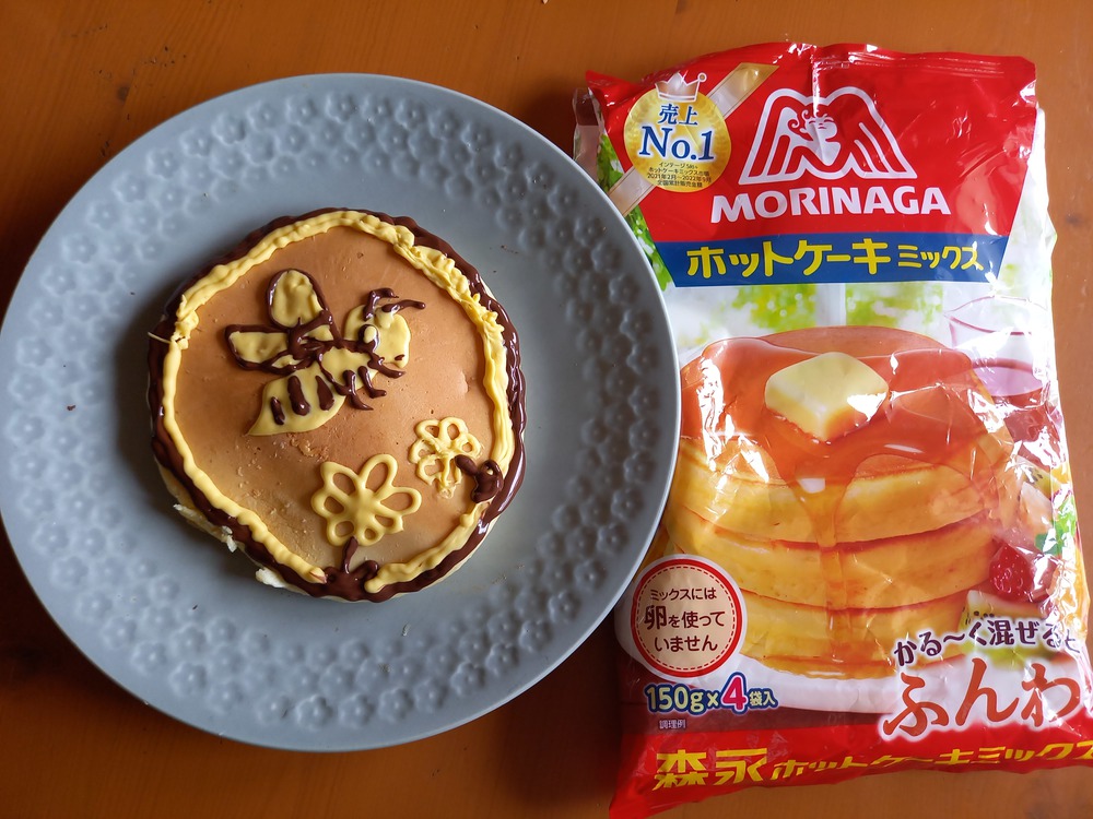 お絵かきホットケーキ