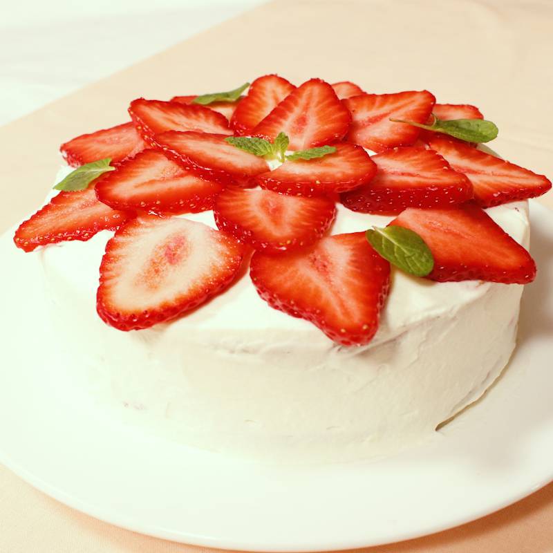 簡単なのに華やか✨スクエアケーキ