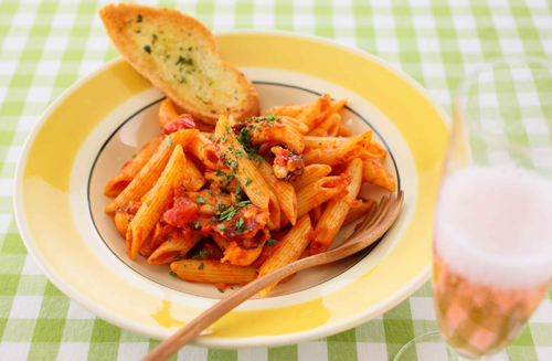 アラビアータ 辛さの使い分けが肝！ローマの伝統料理ペンネアラビアータ
