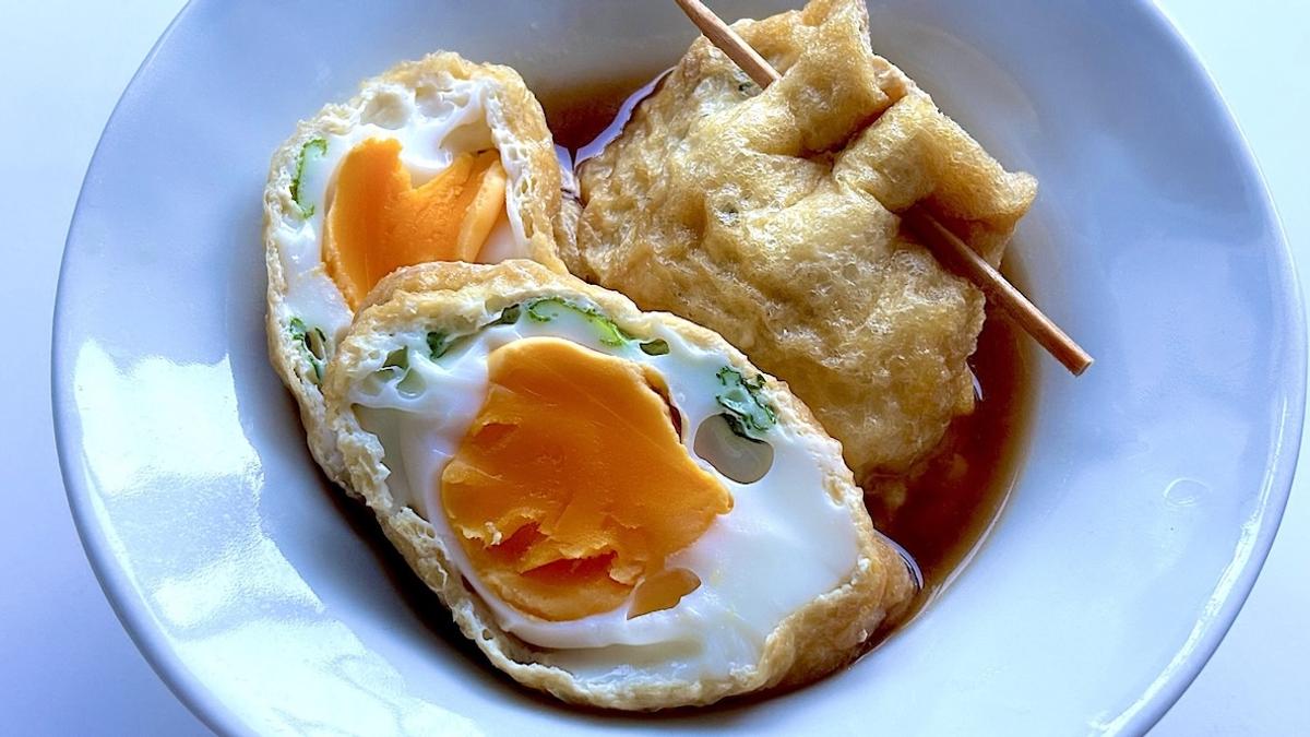 卵のきんちゃく煮