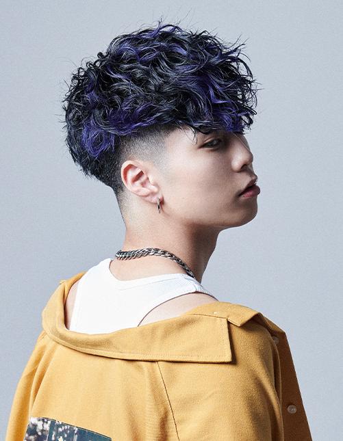 知識と経験があるからこそ出来る、青に染めた色落ちを紫にさせるカラーHanaカラーログ