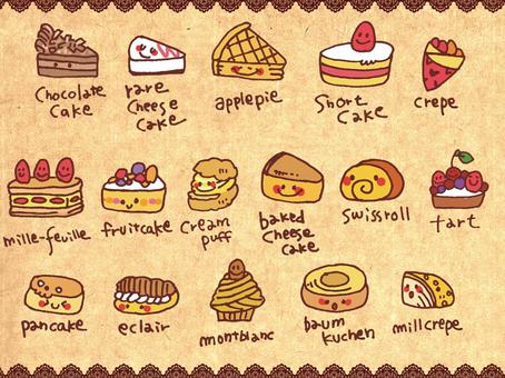 スイーツイラスト かんたん＆かわいい！モンブランの描き方