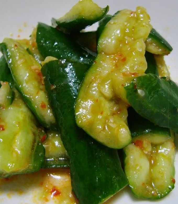 ＼しっかり味染み , 『やみつき！ピリ辛きゅうり』