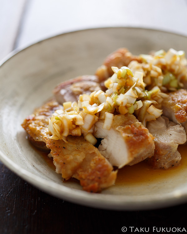 鶏むね肉のソテー 油淋鶏 ユーリンチー 風