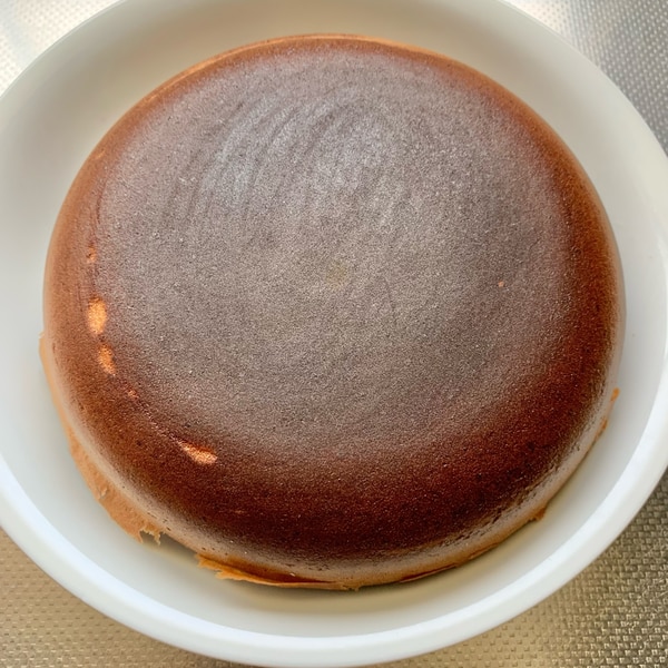 炊飯器で作るココアチョコケーキ