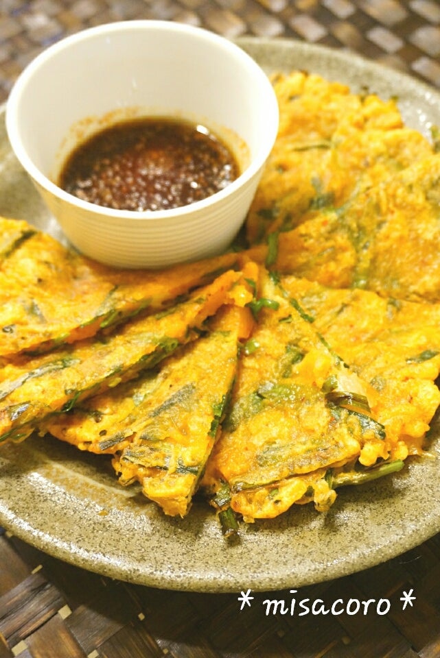 タレなしでウマい！キムチ＆チーズチヂミ＊栄養士＊misacoro＊のおいしいブログ