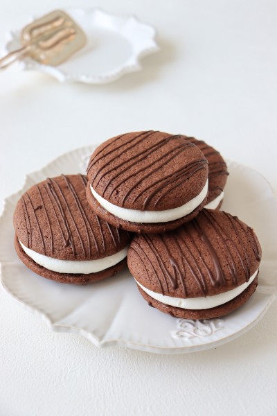 栗のクッキーサンド