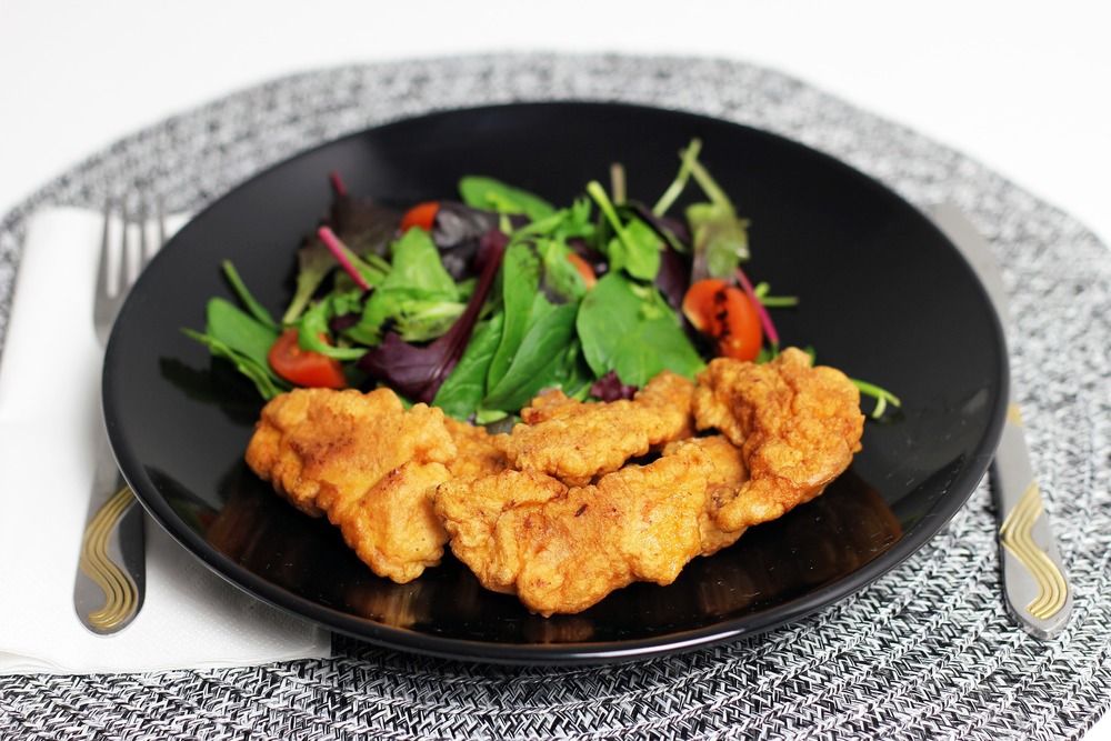 鶏のから揚げと、お残り品で満足ワンプレート♪ : clairefontaine
