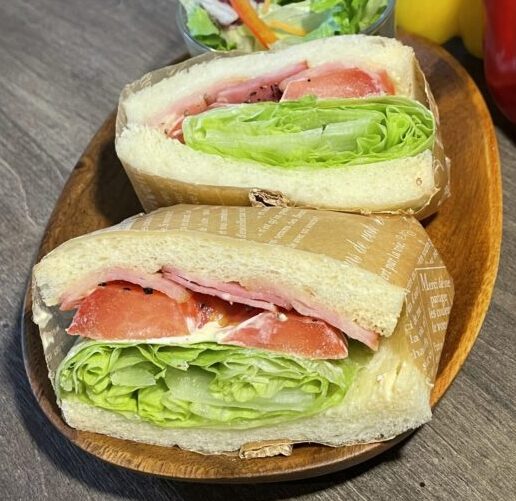 100均のワックスペーパーやマステで♪簡単＆可愛いサンドイッチのラッピングえんウチ