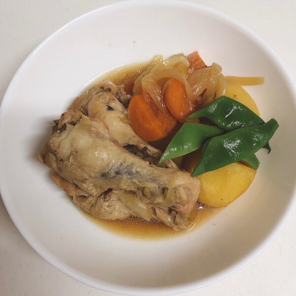 鶏の手羽元とじゃがいものトマト煮おすすめレシピモランボン