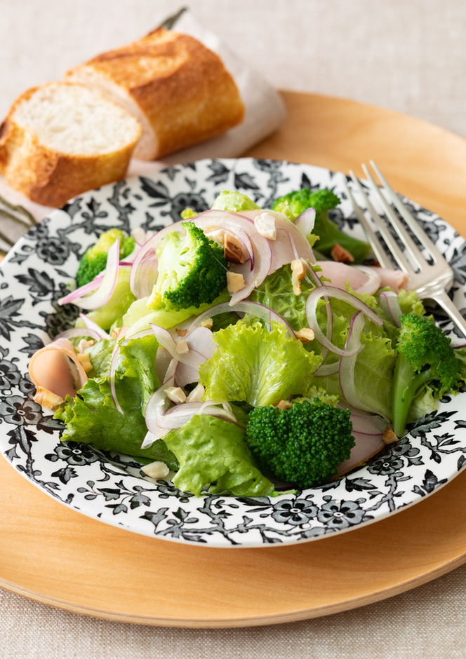 ブロッコリーとハムのうま煮