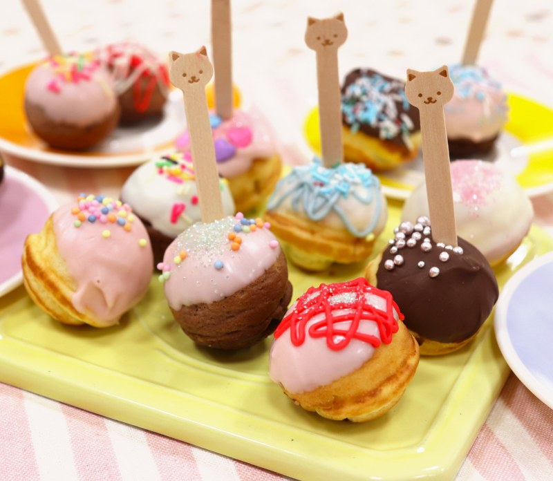 たこ焼き機で作るベビーカステラの簡単レシピ