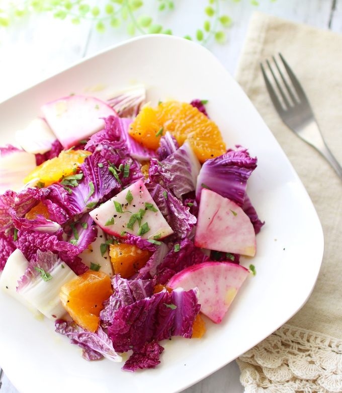 赤カブとツナのサラダ