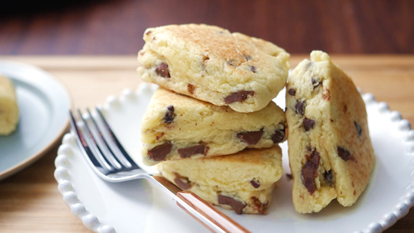 フライパンで簡単蒸しチョコケーキ