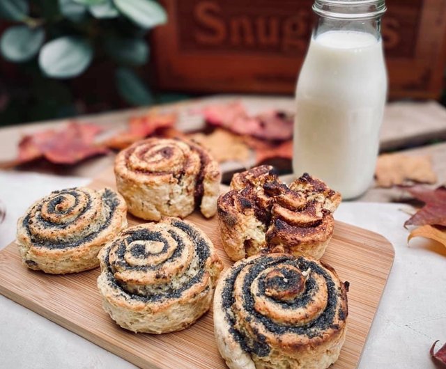 簡単かわいい♪シナモンロール風スコーンのレシピお菓子・パン材料・ラッピングの通販 cotta＊コッタ