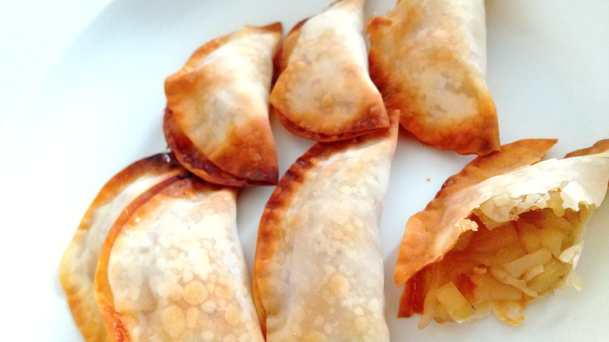 お気楽 recipe 餃子の皮でApple's rose pie アップルローズパイスイーツ・お菓子づくりレシピ『お気楽レシピ』