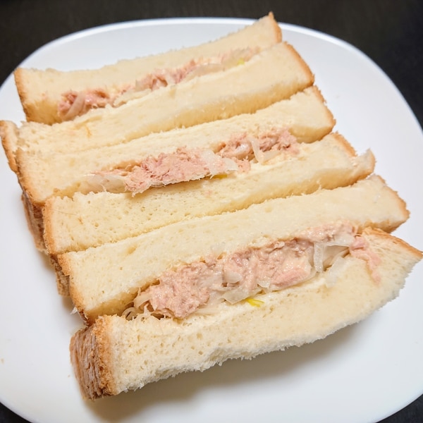 ★ツナマヨを激うまおつまみに変身‼ツナマヨのりサンド★