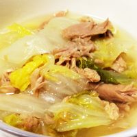 すぐできる★白菜とツナ缶の煮物