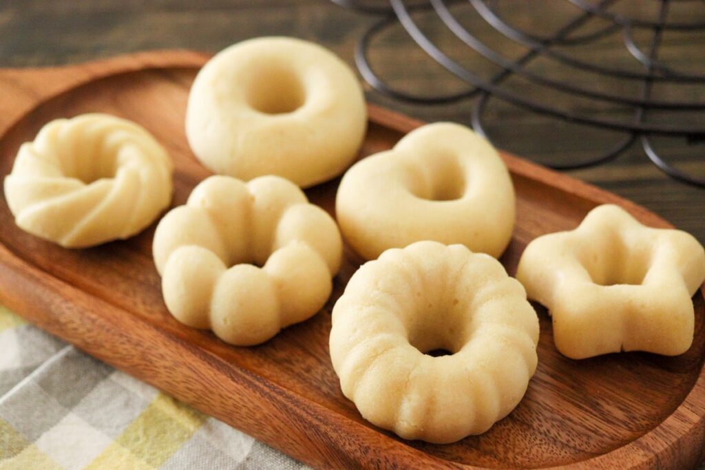 米粉でもちっ♡豆腐ドーナツの作り方簡単！おやつレシピ How to make gluten-free donuts