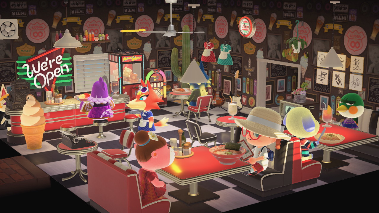 あつ森 森カフェをつくろう！＊お部屋づくり＊