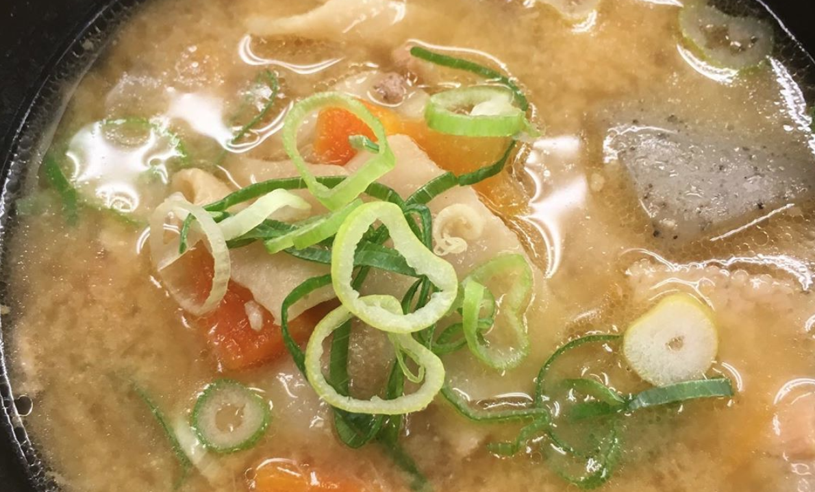 具だくさん豚汁 しょうが風味