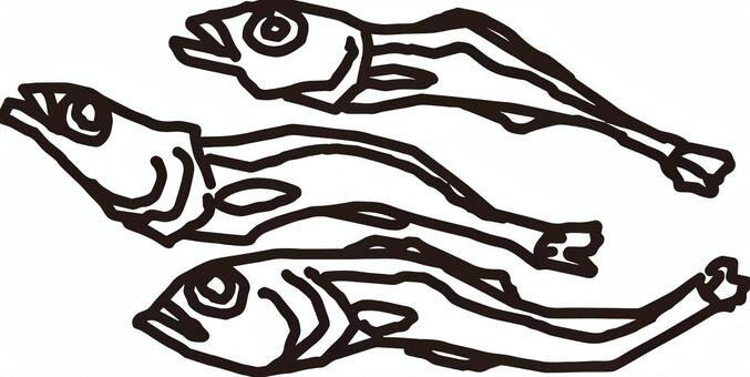 イワシの群れイラスト無料イラスト・フリー素材なら「イラストAC」