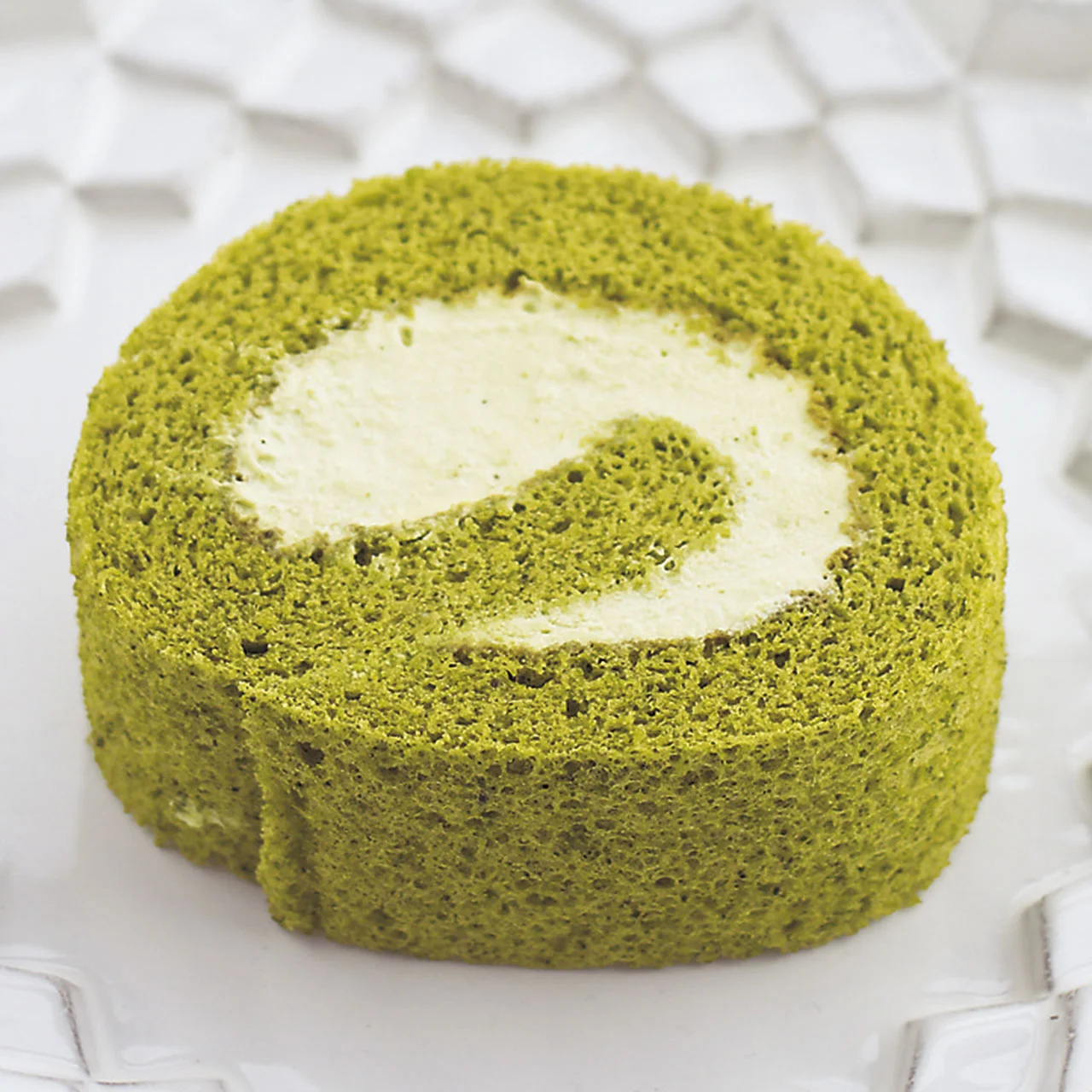 抹茶といちごのショートケーキ