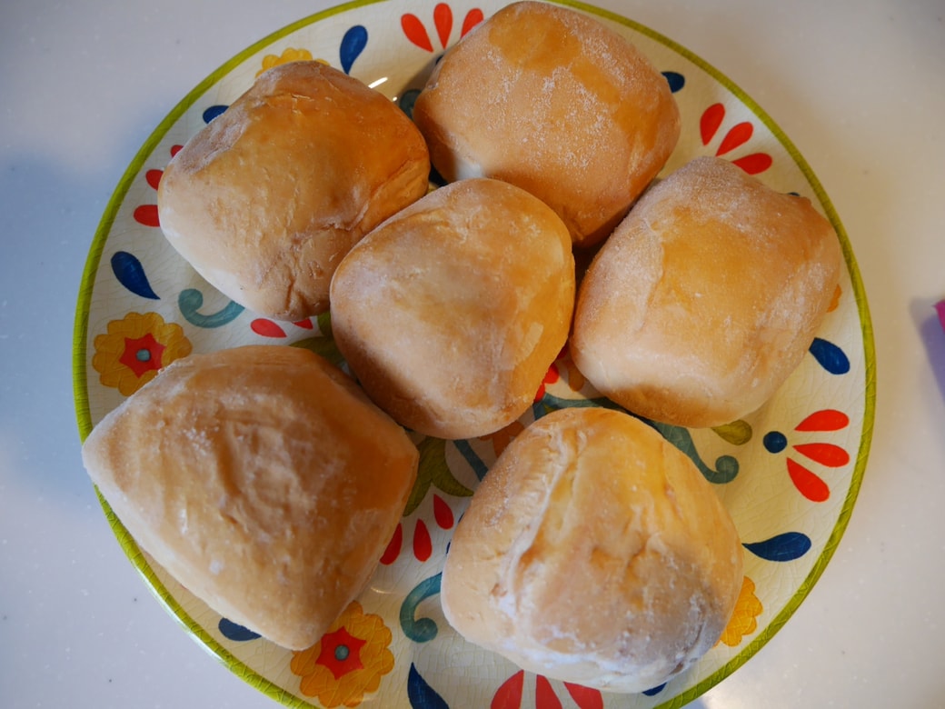 コストコディナーロールでフレンチトースト