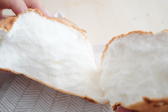 ふわふわで雲みたい♪ アレンジ雲パン