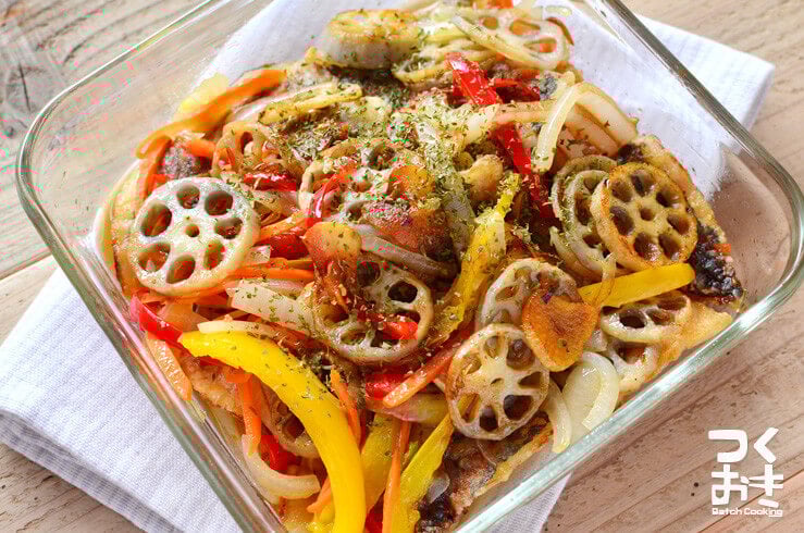 見た目も◎作り置きにも！ 絶品！紅鮭の彩りマリネ