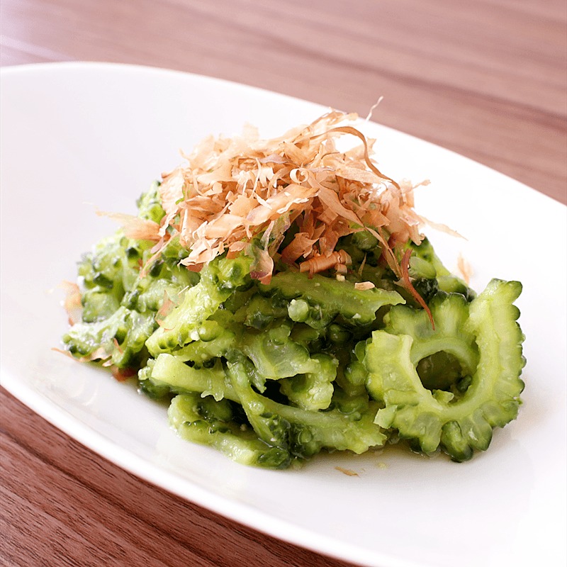野菜ひとつ ゴーヤの梅おかか和え