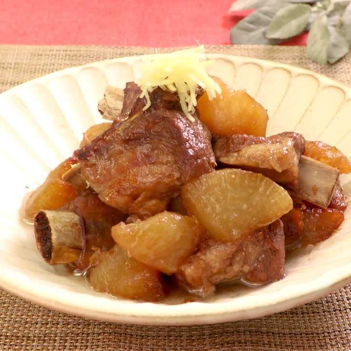 圧力鍋なしで作るレシピも♪スペアリブと大根を使った絶品レシピ5選の人気レシピ・作り方デリッシュキッチン