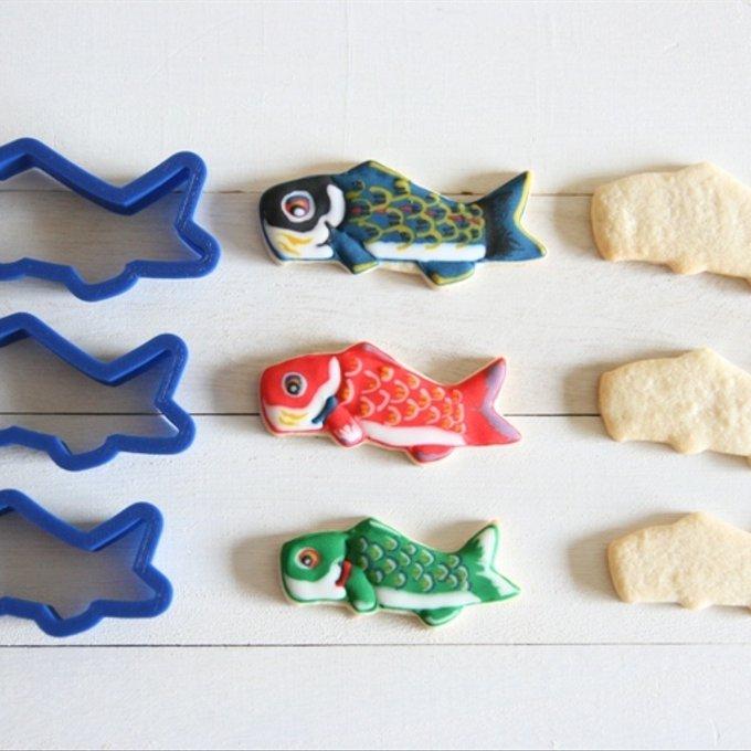 型不使用 鯉のぼりのさくさくクッキ