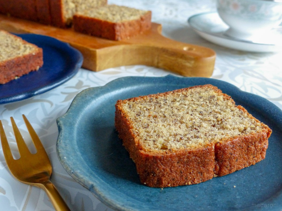しっとり♪りんごとアールグレイのパウンドケーキ