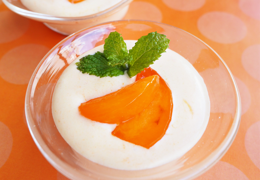 こっくりと美味しい秋デザート 柿のゼリー寄せ ～ 料亭の和食レシピ - Ryotei Style Jp リョウテイ スタイル