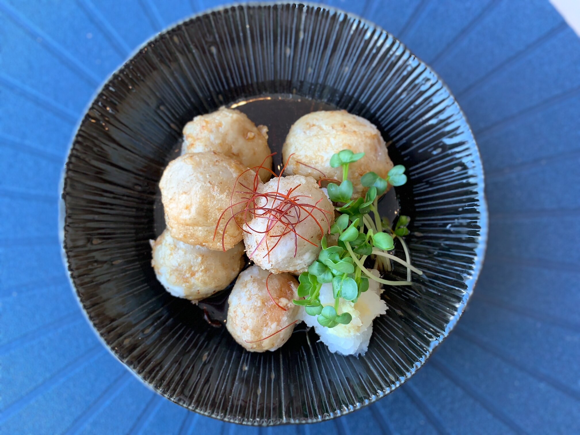 ねっとりホクホク 揚げ出しさといも