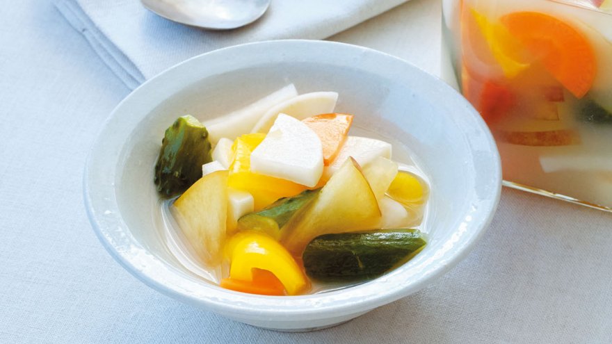 あさイチ 「スイカの水キムチ」の作り方夏にオススメ！発酵食品知っ得レシピ