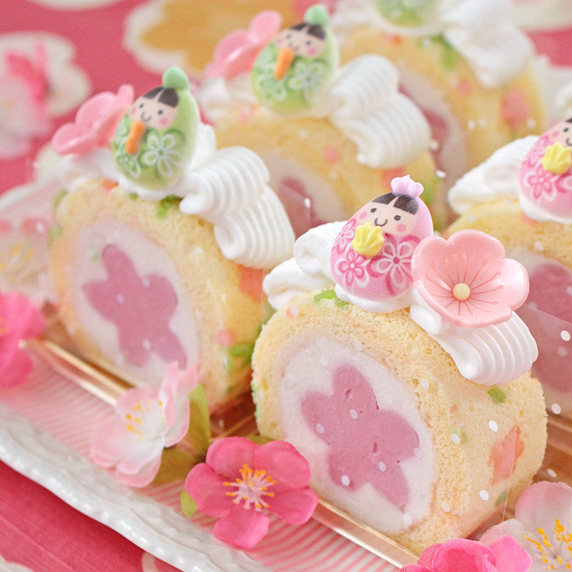 ひなまつりケーキ - タカナシ クリーム・コンシェルジュ