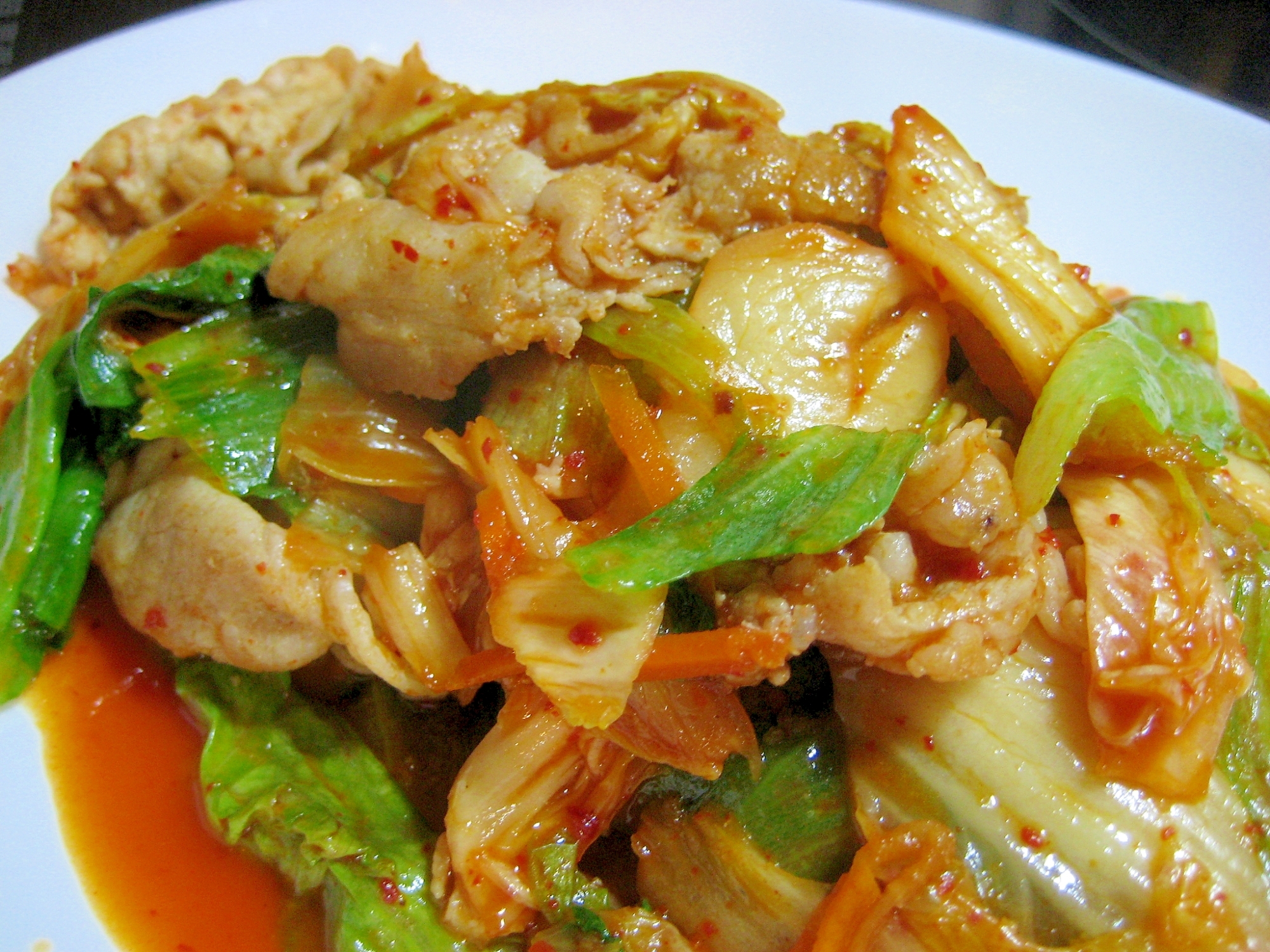 キムチ鍋の残りで＊キムチグラタン＊＊おうちでゆったり＊