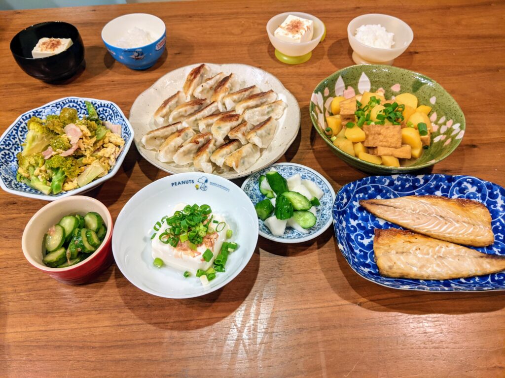 大阪王将の餃子定食＊レシピ＊mieko's kitchen -ミイコズキッチン