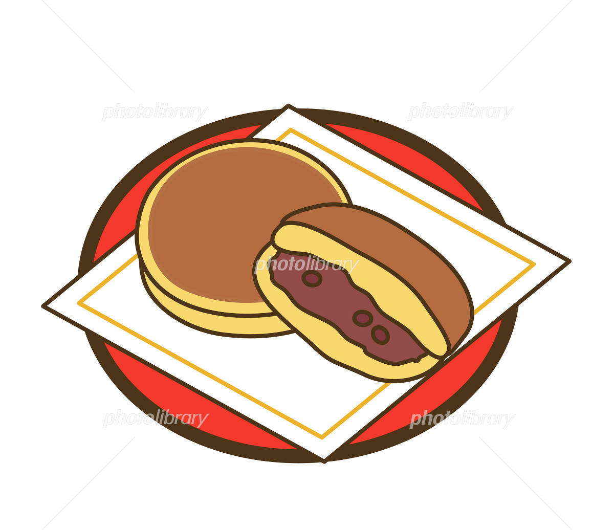 どらやきイラスト無料イラスト・フリー素材なら「イラストAC」