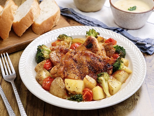 鶏のオーブン焼きねぎソース管理栄養士オススメレシピ JA新潟厚生連