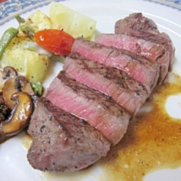 牛フィレ肉の香ばしくて中はしっとり焼き レシピ・作り方 by Mizuho - 楽天レシピ