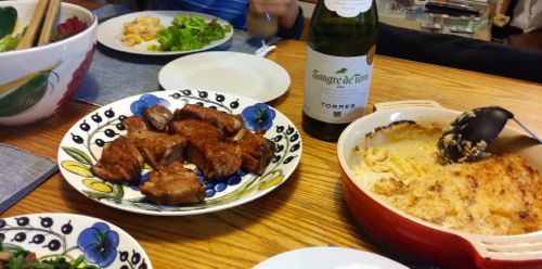 マカロニグラタン献立@hozon_recipe_labo←誰でも作れる簡単作り置きレシピを見たい人はこちら！🍀 今回は@mainichi3shina さんの投稿を紹介させていただきます✨ 投稿をお貸しいただきありがとうございます😊 ☟☟ ＼大人もお子様も大好き彩りバッチリ