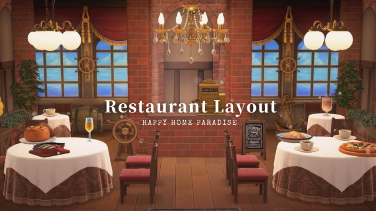 あつ森 大人のシックな高級レストランコーディネートが素敵すぎる! - あつ森まとめ速報