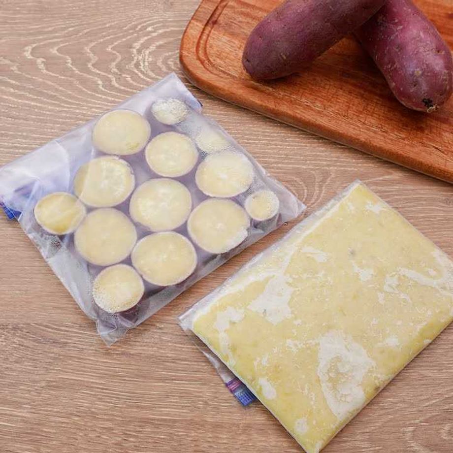 いつでも使える♥レンジでチンした冷凍さつまいも♪