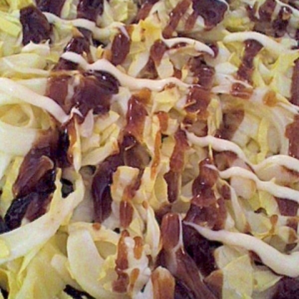 絶品おつまみ!!キャベツだけのお好み焼き