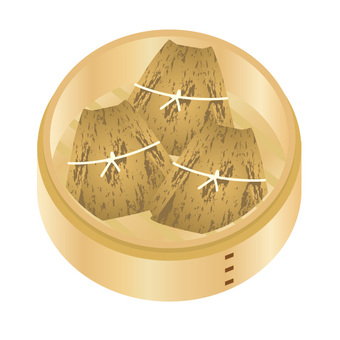 ちまきシルエット イラストの無料ダウンロードサイト「シルエットAC」