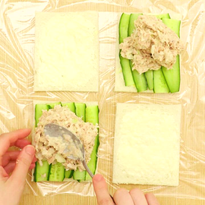 簡単！ツナトーストサンド